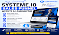 build systeme io sales funnel, systeme io website,  systeme io landing page