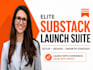 setup substack design substack email templates manage substack newsletter posts