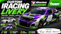 design custom iracing trading paints liveries for race cars