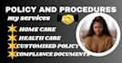 home care policies procedures and compliance documents