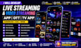 develop live streaming app video streaming app streaming website ott app ios