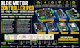 design bldc motor controller pcb esc foc stm32 motor control and iot pcb system