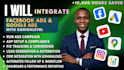 integrate facebook ads google ads with gohighlevel run ads fix fb pixel
