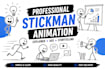 create sticky man explainer video
