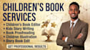 proofread children book editor developmental edit book formatting