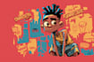draw a professional 2d character design