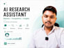 build an ai research assistant for your business