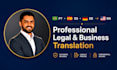 professionally translate pt, es, de business docs to english