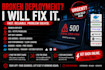 fix broken nextjs node vps nginx deployment issues within 24h