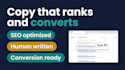 write SEO website copy, sales page, website copywriting, conversion web copy