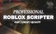 be your professional roblox scripter and developer