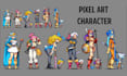 nsfw pixel art animation sprite sheet 2d pixel art pixel character design 8bit