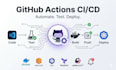 build a github actions, bitbucket ci cd pipeline