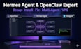 setup fix openclaw hermes agent vps mac mini paperclip obsidian ai agent n8n mcp