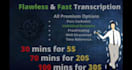 transcribe audio and video into text accurately