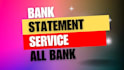 bank statement bank statement bank statement as you need