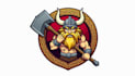 design a unique viking mascot logo for your brand