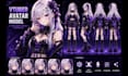 design vtuber avatar model custom vrm anime stream character rigging and setup