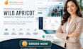 wild apricot site design, redesign and professional customization