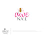 design custom nail art logo design for nail technicians