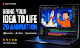 create a 2d animated explainer video, saas animation, motion graphics