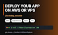 deploy your app or self host n8n on AWS or vps with docker and SSL
