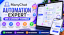 setup manychat chatbot dm automation for instagram and facebook