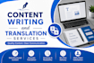 write SEO articles, blogs and provide translation