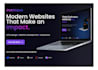build a modern portfolio website in webflow
