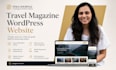 design a custom travel magazine website with woocommerce