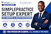 set up simplepractice so you can focus on your clients