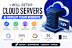 setup digitalocean, AWS, gcp, hostinger vps and deploy your website