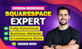 do squarespace website design, redesign, and squarespace website development