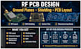 design rf pcb layouts with ground planes and shielding