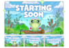 design animated twitch overlay and stream package