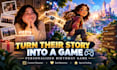 create a personalized birthday video game from your memories