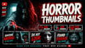 design horror youtube thumbnails that drive clicks fast