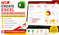 create excel dashboards data analysis charts and reports
