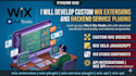 develop custom wix extensions and backend service plugins