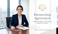 draft a professional and comprehensive business partnership agreement contract