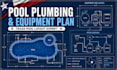 create swimming pool plumbing and equipment layout plans texas