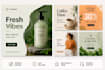 create modern social media post designs
