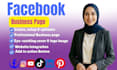 create and setup facebook business page