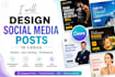 design social media posts in canva
