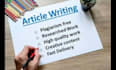 write academic research articles in apa style