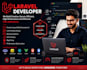 develop custom laravel web application