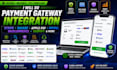 do payment gateway integration stripe, square, adyen, paypal woocommerce shopify