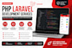 php development laravel development saas development