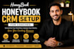 setup honeybook CRM, honeybook automation and workflow for coaches and client