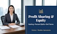 write a custom profit sharing agreement and partner equity contract